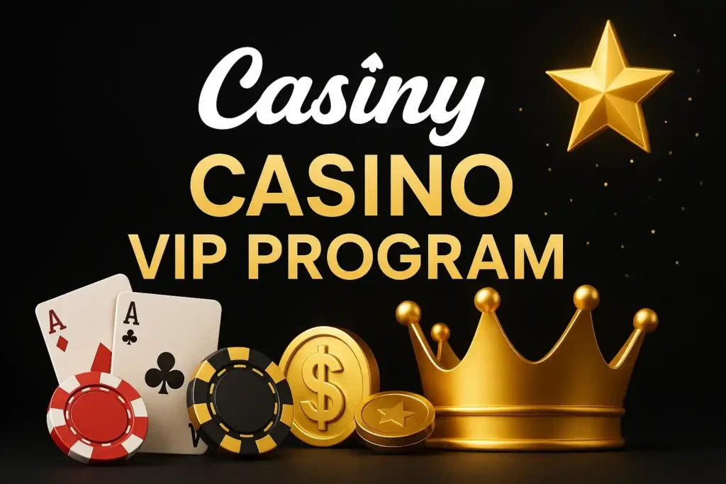 Casiny Casino VIP Program for Loyal Players from Australia