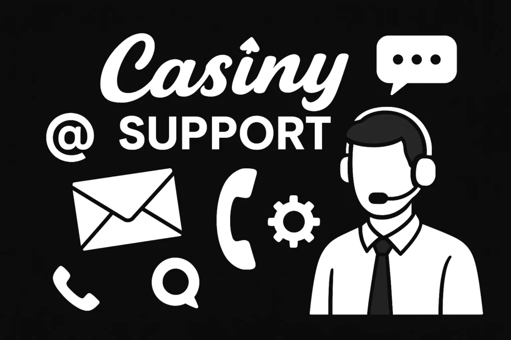 Contact Casiny Support Team and Get 24/7 Help for Casino Players in Australia