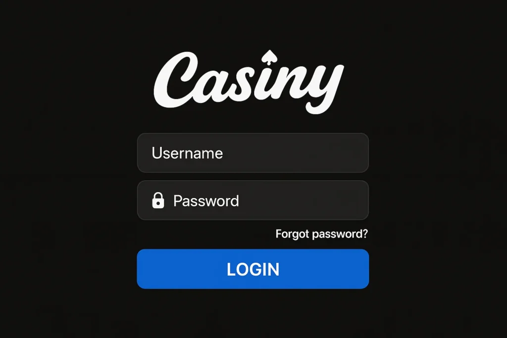 Casiny Casino Login Guide for players from Australia