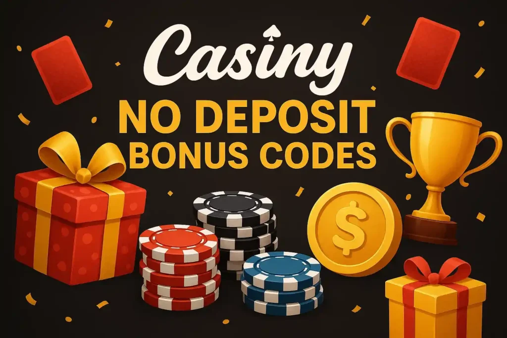 Actual Casiny Casino No Deposit Bonus Codes for Australia
