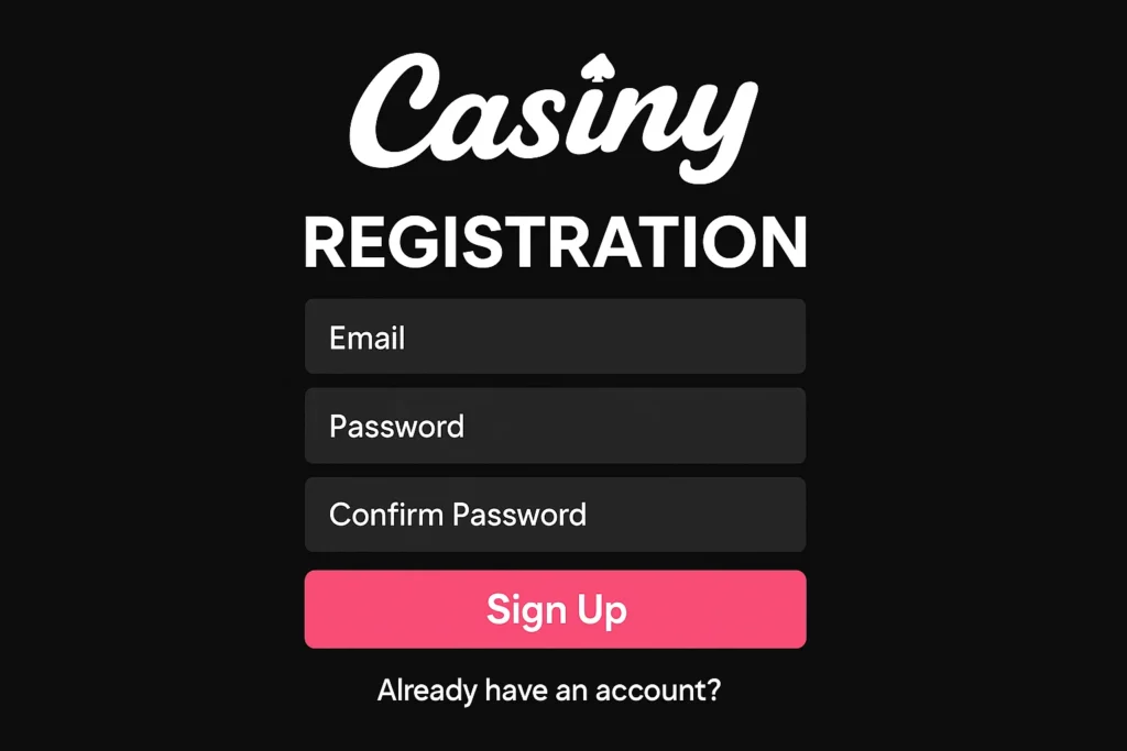 Online Casino Casiny Registration Guide for Players from Australia